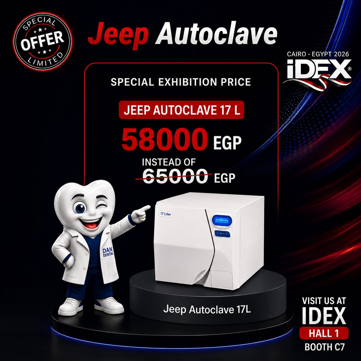 Jeep Autocalve 17L